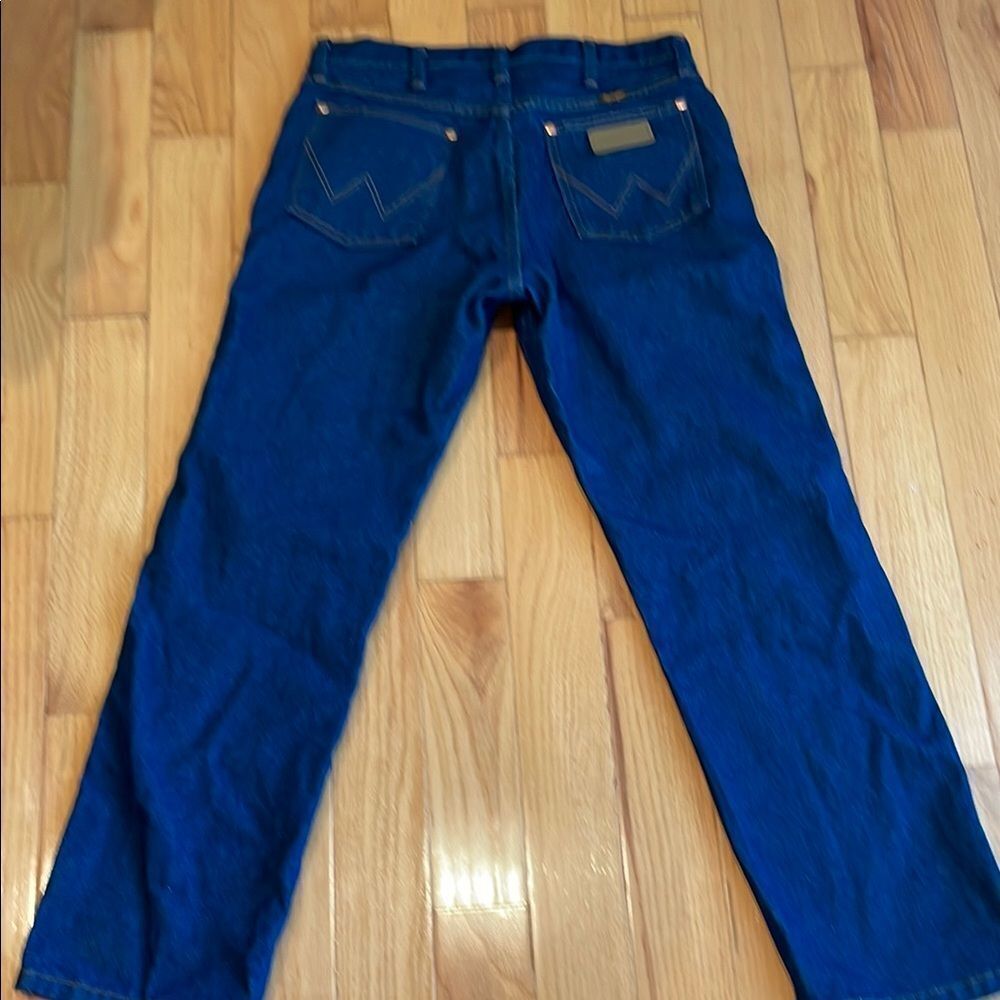 Wrangler Men's Blue Jeans - Picture 3 of 6